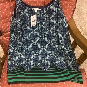 Cabi border stripe tank